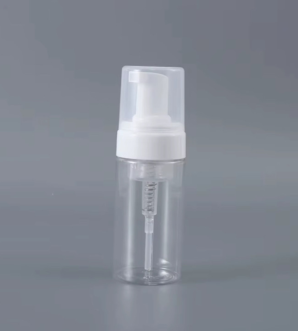 150ml Clear Foaming Pump Bottle with White Pump