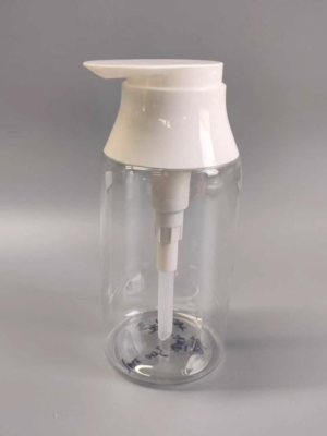300ml Premium Transparent Cosmetic Dispenser Bottle