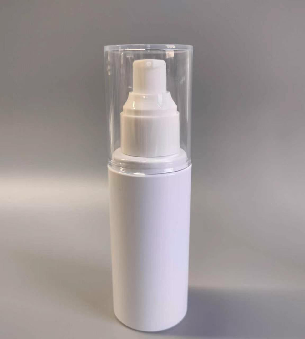 50ml Premium Airless Pump Bottle with Transparent Cap