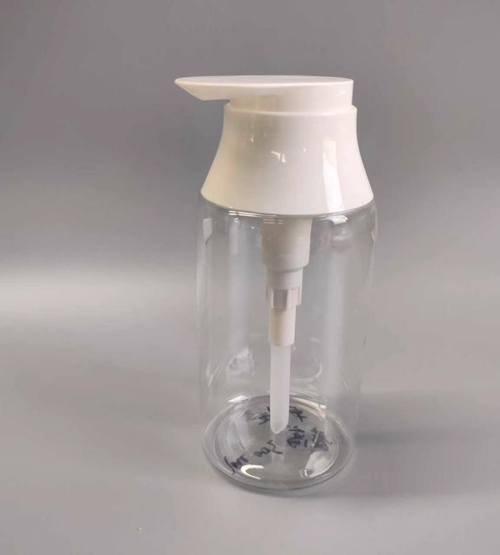 300ml emium Oval PET Lotion Bottle transparent 2