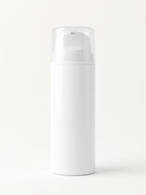 150ml White Airless Pump Bottle
