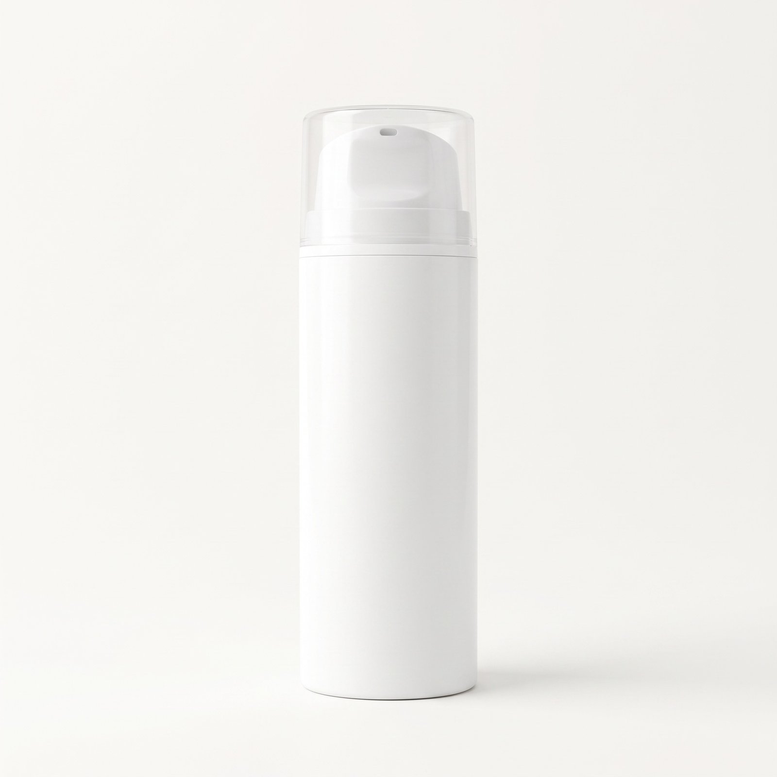 150ml White Airless Pump Bottle