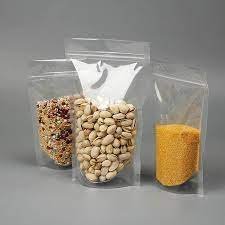 Clear Stand-up Ziplock Pouch